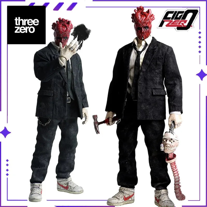 [In Stock] Threezero Original Threezero Monster Heart CAIMAN 1/6 Anime Finished Product Mobile Exquisite Model Handmade Toy Gift