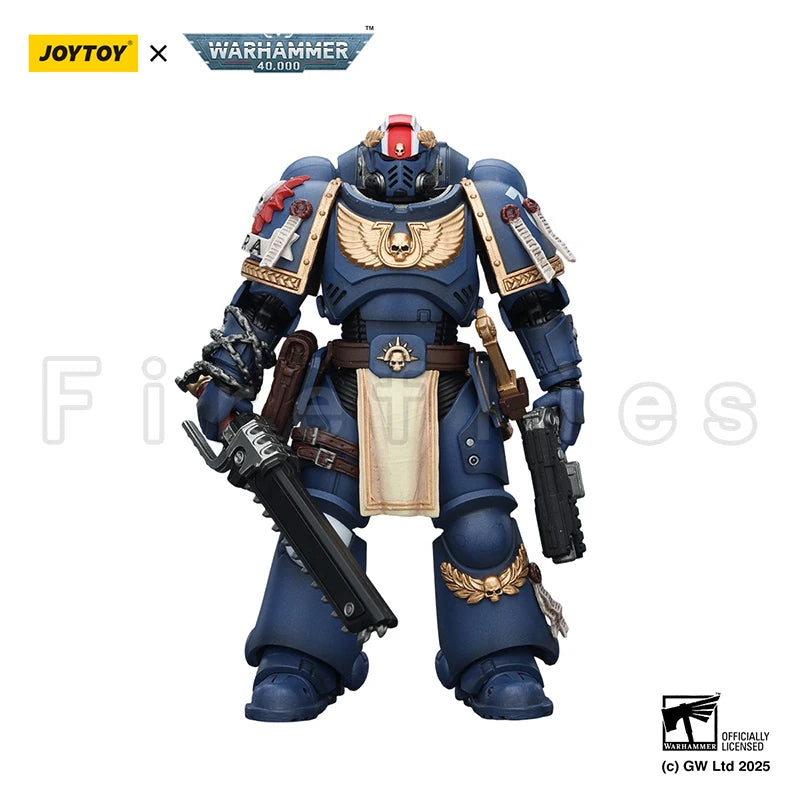 1/18 JOYTOY Action Figure 40K Ultramarines Titus Metaurus Levantus Torvald Anime Model Toy