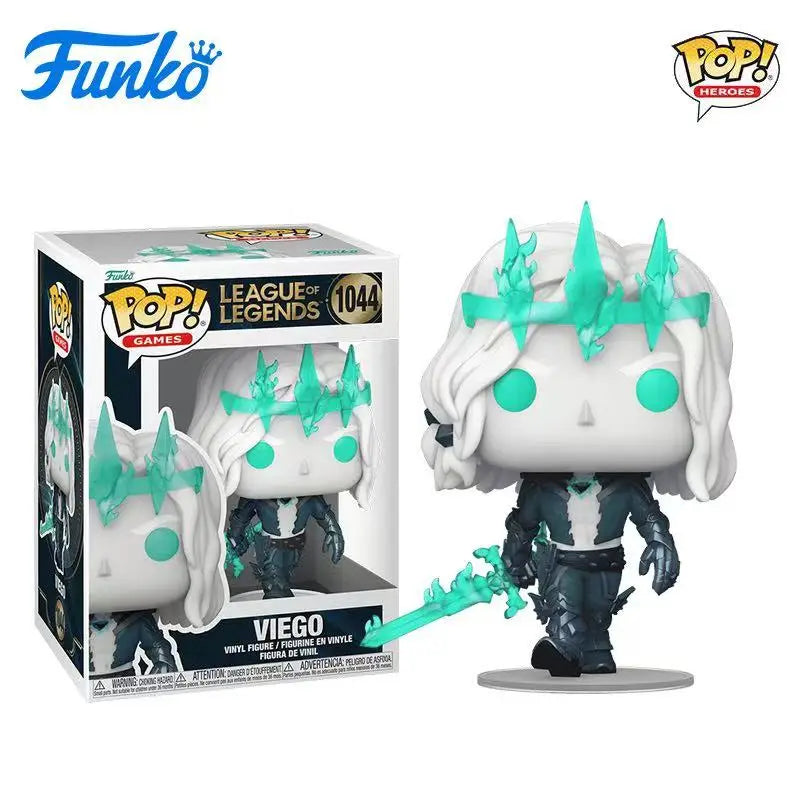 Jinx Action Figure Funko Pop League of Legends Series Vi Ekko Silco Figure Model Original Limited Edition Collectible Toy Gifts