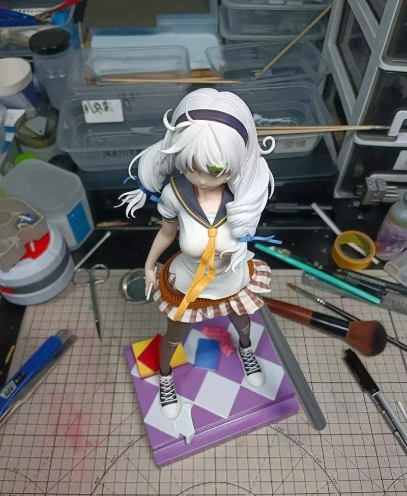 Honkai Impact 3 Figure Kiana Kaslana Figures Kawaii Game Peripherals Statue Model Collection Desk Decorations Toys Birthday Gift