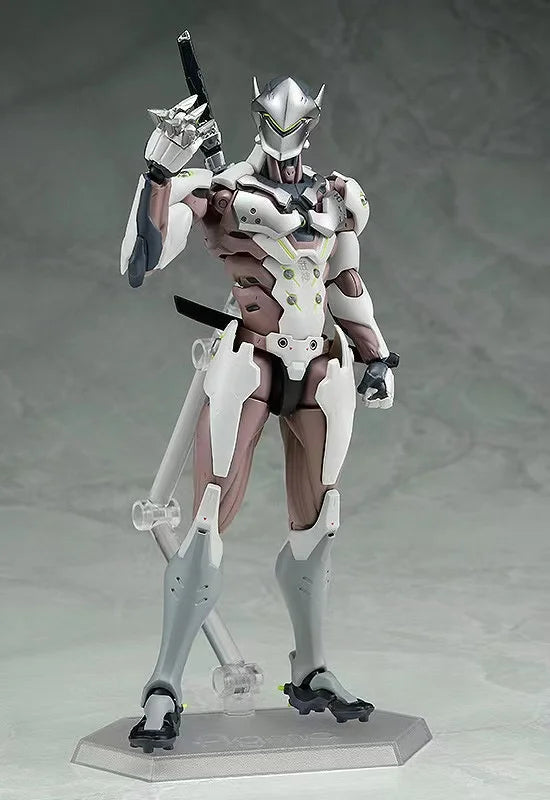 In Stock 100% Original Overwatch Figma Action Figures OW2 Genji Widowmaker Anime Figure PVC Collectible Model Toys Ornaments