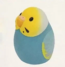 Chubby Glowing Bird Series Gashapon Toys Acacia Parrot White Java Sparrow Love Bird Q Verison Action Figure Model Ornament Toys