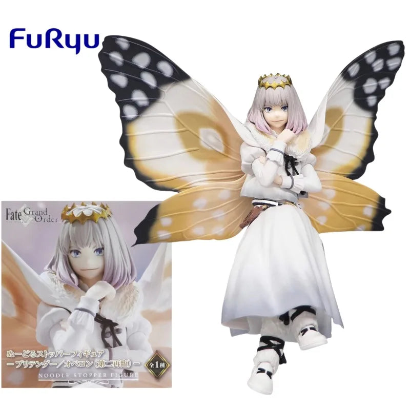 В наличност Оригинални фигурки Furyu FGO Fate/Grand Order Oberon Pretender Noodle Stopper от аниме, фигурка, модел, колекция, играчки, подаръци