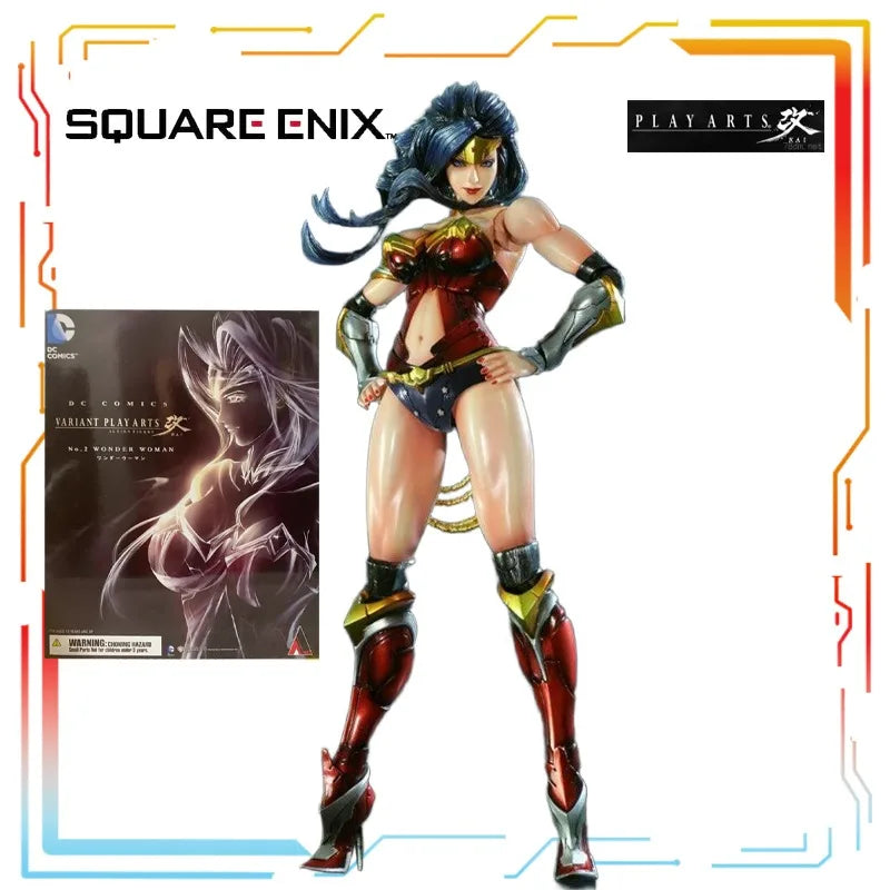 SQEX Original PlayArts Changes Action Figure Series DC Comics Green Lantern Anime Action Figure Model Toys Model Gifts for Boys