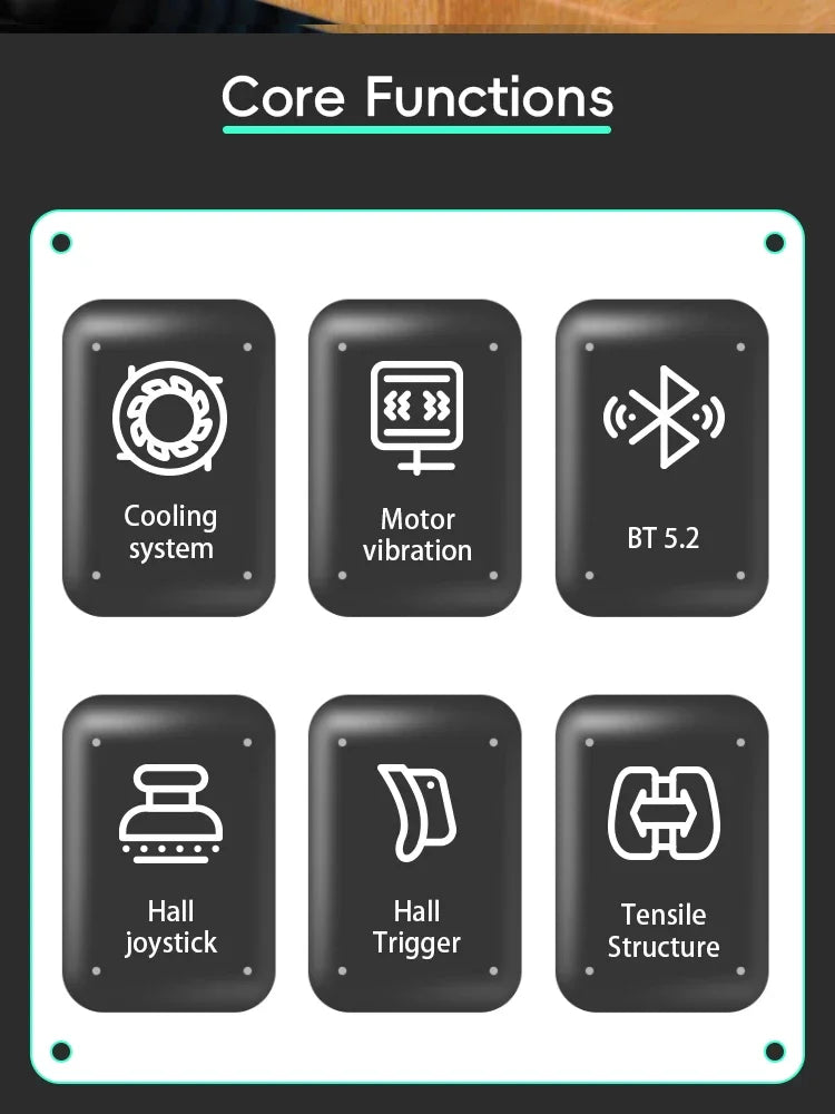 DATA FROG X3 Wireless Controller for Android Game Controller for Samsung Galaxy for PUBG Mobile