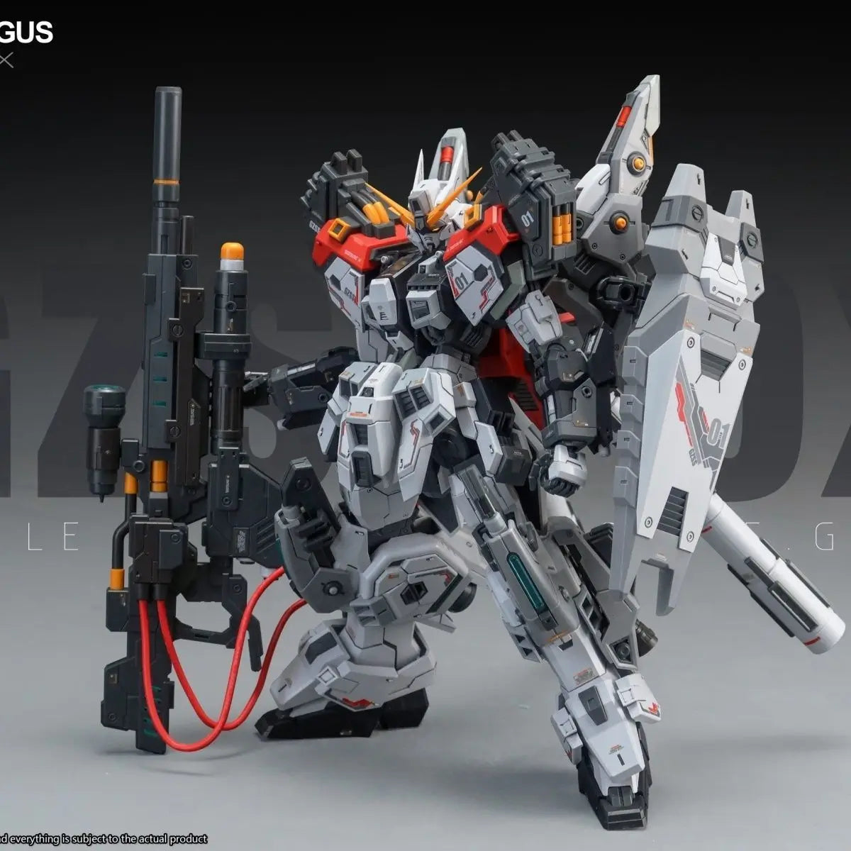 In Stock ZZA GZSS-OX01 REGUS Assembly Model Kit 1/100 GUS GZSS-OX Action Figures ABS Collection Statue Model Kids Toys Gifts