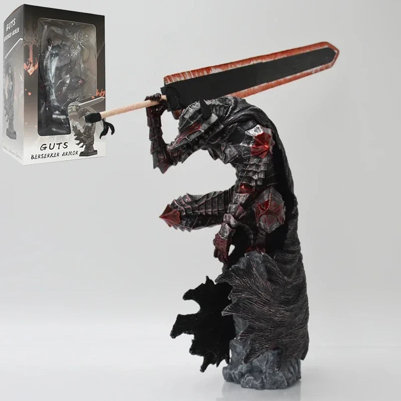 23cm Berserk Guts Anime Figure Guts Berserker Armor Action Figure Berserk Zodd L size Figurine Collectible Model Doll Toys Gifts