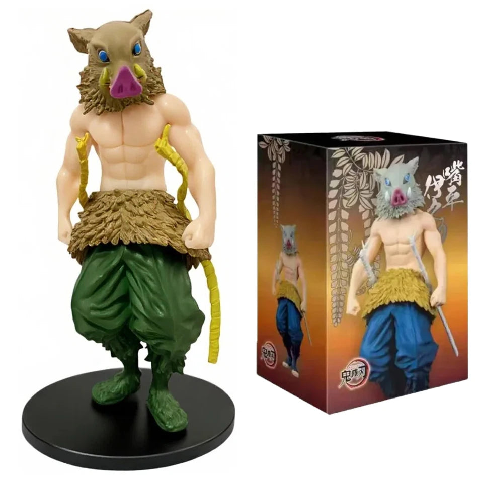 Ghost Slayer Anime Character Zaomen Tanjiro You Bean My Wife Shanyi Handmade PVC Model Anime Peripheral Ornament Birthday Gift