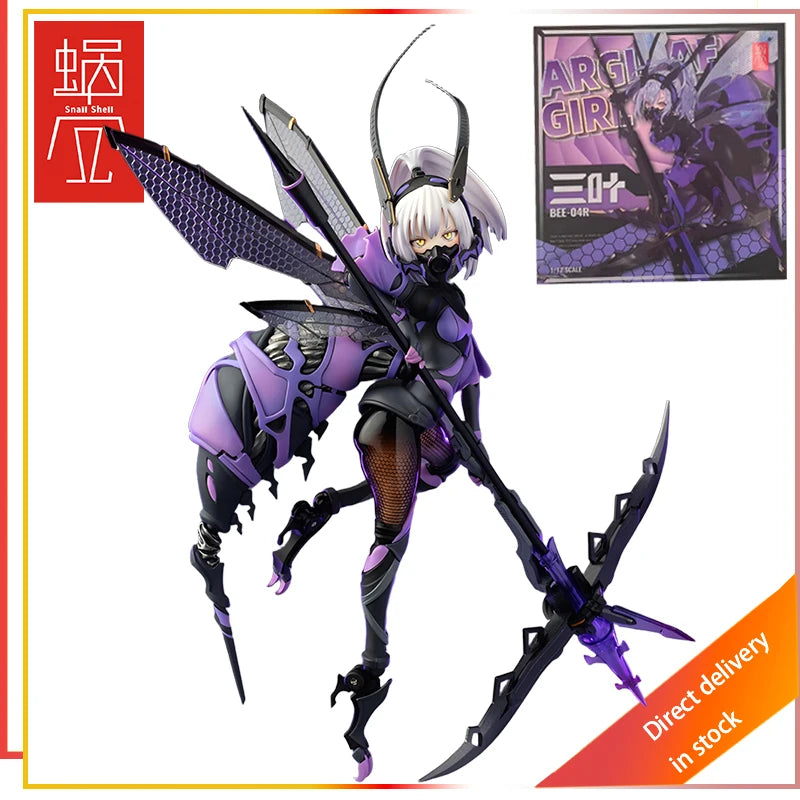 Snail Shell Original Insect Wasp Girl/Ant Soldiers Have Multiple Joints That Can Move  Action Joint Mobility Figure Model Toys