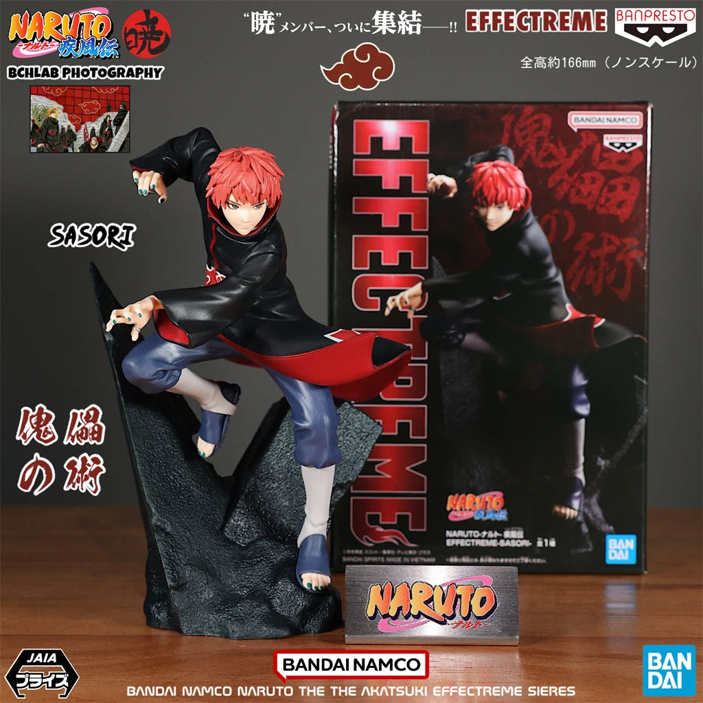 In Stock Bandai Naruto VS EFFECTREMESeries Akatsuki Itachi Deidara Payne Figurine Gift