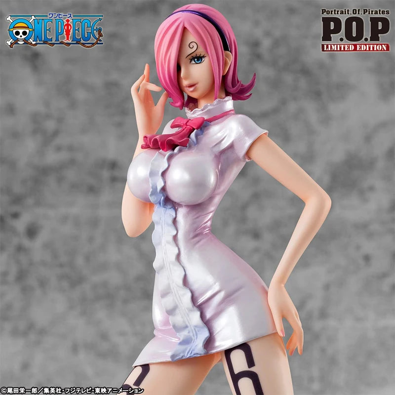 MegaHouse Genuine One Piece POP "Limited Edition" MH Vinsmoke Family, Reiju "Sail Again" Anime Action Figure Toy