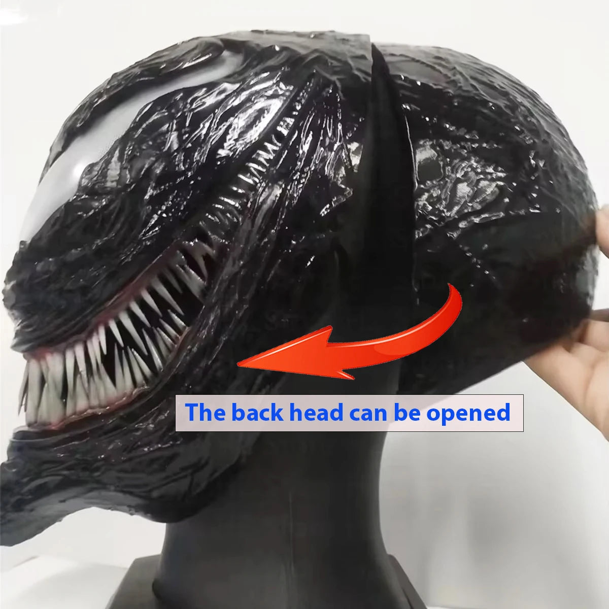 Marvel Venom 3: The Last Dance Venom Mask Customized Venom Vs Spider-Man Helmet Wearable Cosplay Masks Replica Christmas Gift