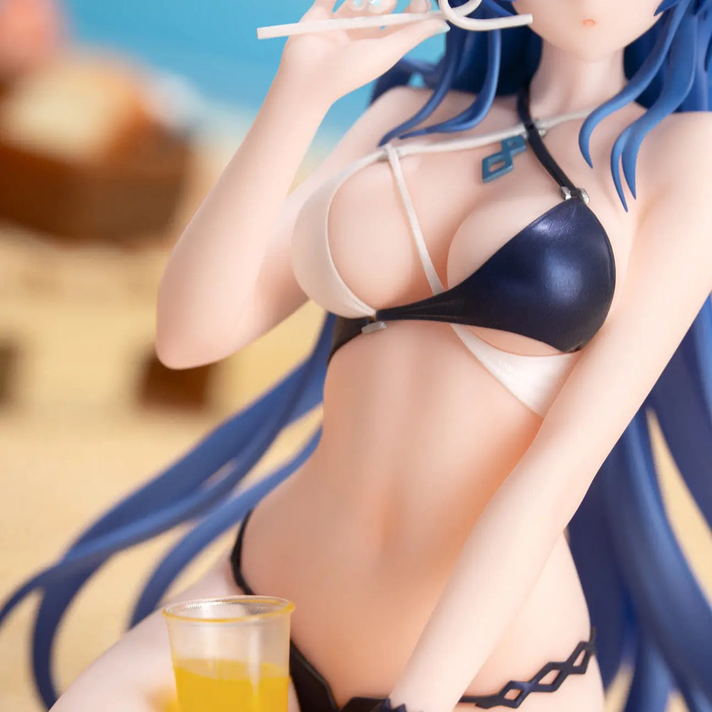 New Genuine Myethos Helenena Anime Figure Shiny Wave Swimsuit Ver Collectible Beach Scene Statue Gifts For Boys
