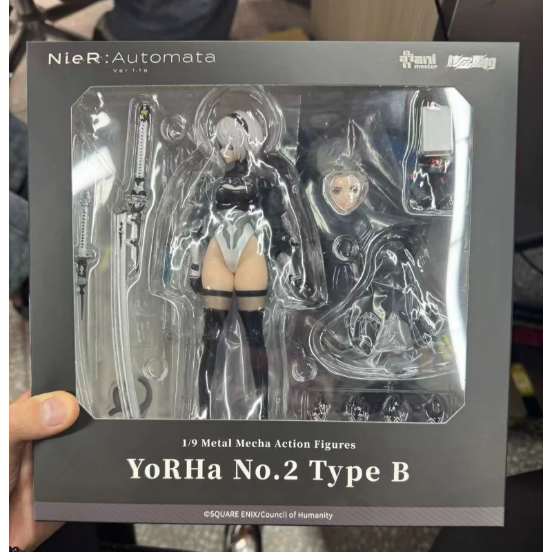 In Stock Damianjiang Nuclear Reconstruction Nier Genuine Rubber-coated Machine Girl Silicone Movable Figure Model Collectibles