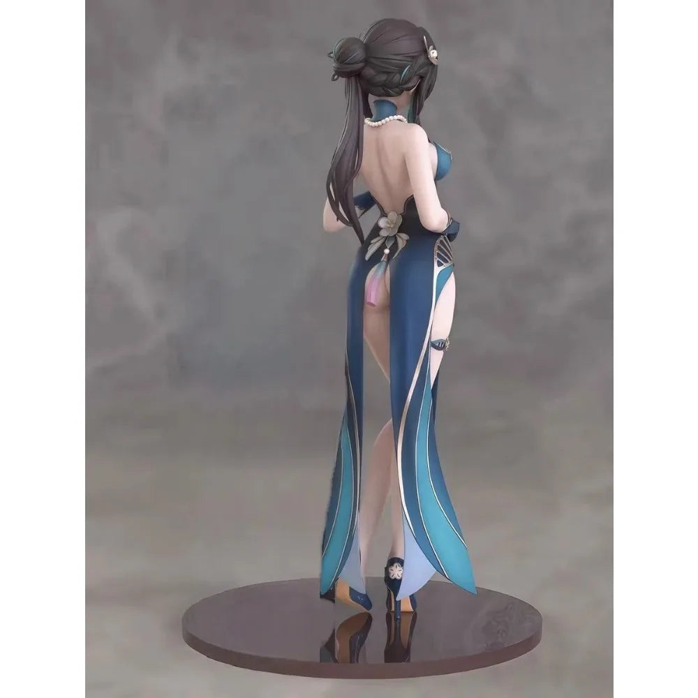 New Honkai Star Rail Ruan Mei Figure 24cm, Qipao Cheongsam Chinese Dress PVC Statue Collection Model Desktop Decor Anime Gift