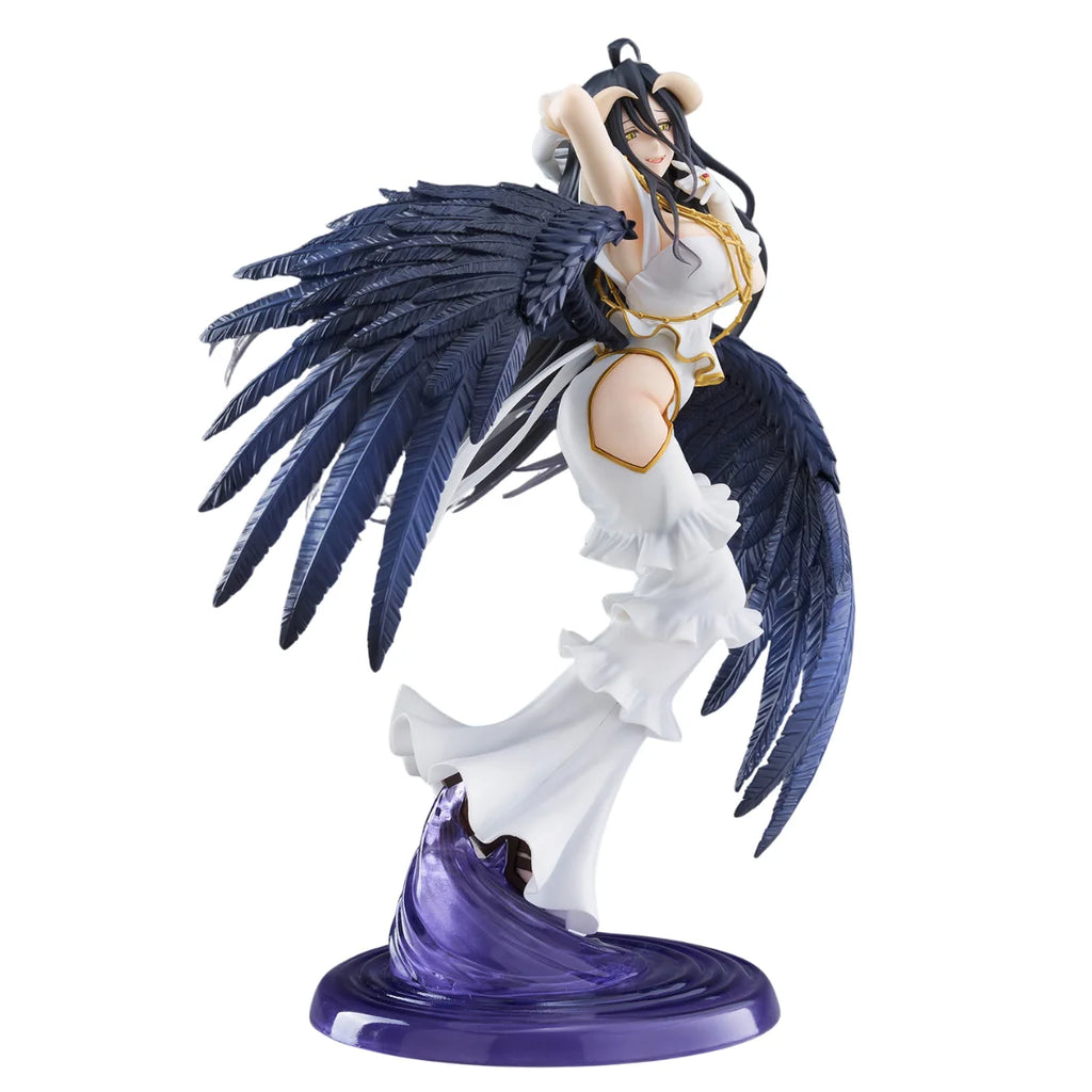 In Stock [Genuine] Original Taito Overlord T-Most Albedo The Pure White Devil PVC Anime Figure Model Collector Figurine Toys