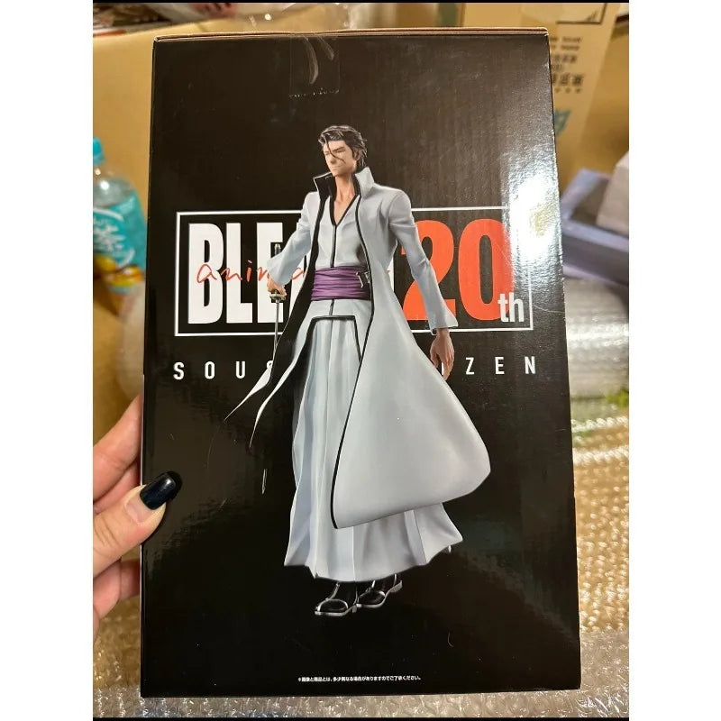 Original BANDAI SPIRITS Ichiban KUJI BLEACH Stirring Souls Vol.1 B Reward Aizen Sousuke MASTERLISE Animation Figures Toys