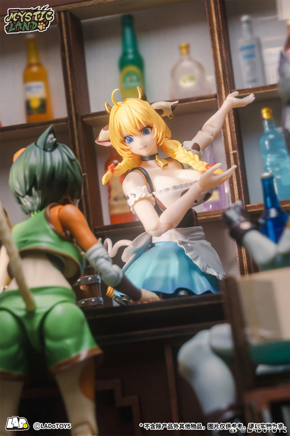 LADoTOYS ERA-003 Daisy Taurus Action Figure Model Toy Waitress Ver. Beer Sexy Girl with Magnetic Attraction Figure Collect Gifts