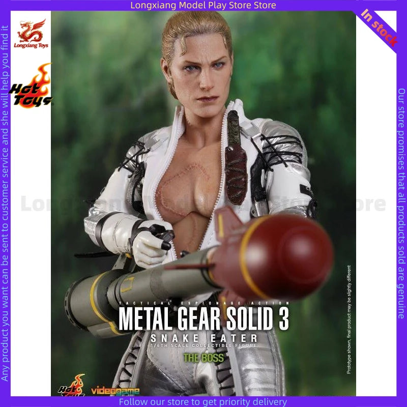 In Stock Hottoys HT Metal Gear Solid 3 MGS3 SNAKE EATER THE BOSS Action Figure Gift Collection