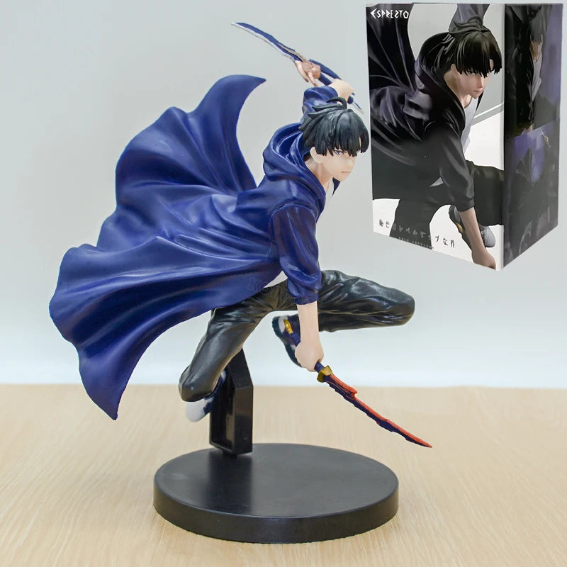 Solo Leveling Sung Jinwoo Anime Figure Ore dake Level Up na Ken Shun Mizushino Action Figure Collectible Model Doll Toys Gifts