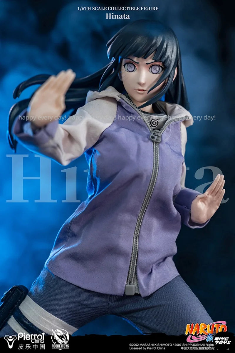 NEW in Stock RocketToys 1/6 Naruto Hinata ROC-006 Soldier Figure Lactoid Action Figure Collection Gifts