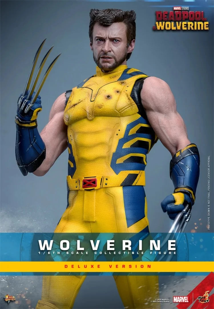 In Stock Hot Toys MMS753/754 1/6 Scale Male Deadpool and Wolverine Normal/Luxury Edition Full Set 12in Action Figure Model