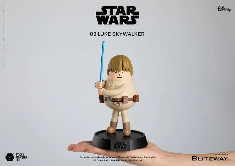 In Stock BLITZWAY SML Series Star Wars Statue Darth Vader Luke Yoda SW01-04 Figure Anime Models Toy Doll Gift Collectible
