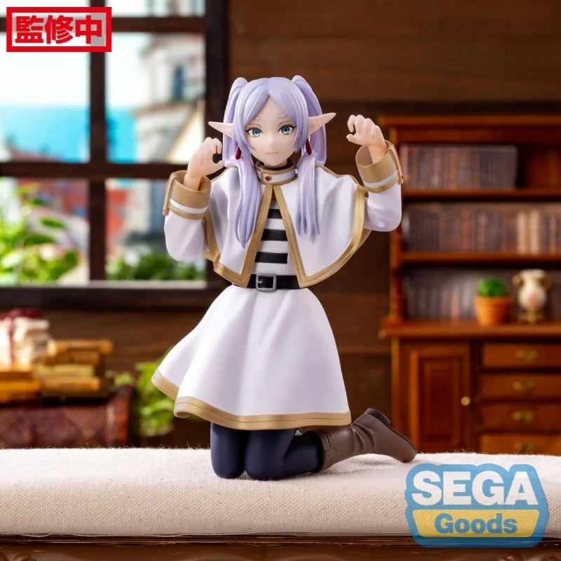 Оригинални Sega Luminasta Frieren At The Funeral Figures Frieren Аниме Фигура Pvc Кукла Модел Колекция Детска Играчка Подарък