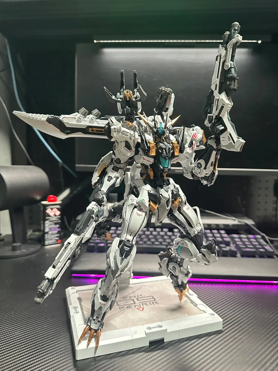 New-Hot In Era+ Rmd 1/72 Fenrir Infinite Dimensions Wolf King Barbatos Alloy Skeleton Assembly Plastic Model Kit Toy Xmas Gift