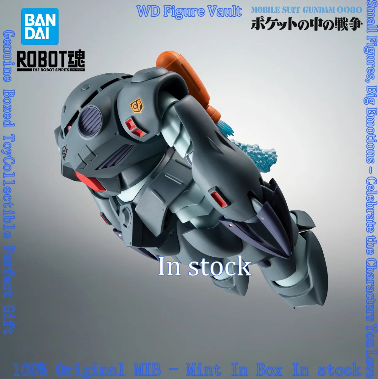 In stock Bandai ROBOT SPIRITS SIDE MS MSM-07E Zugok E ver. A.N.I.M.EMobile Suit Gundam 0080 War in Your Pocket toys