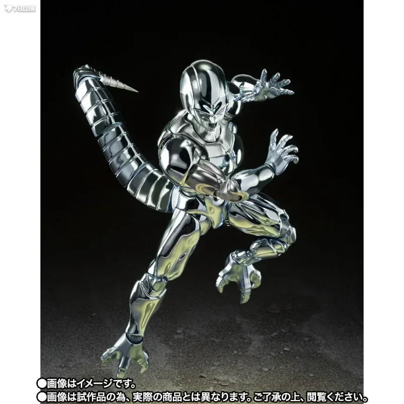 Bandai Original Genuine SHF Dragon Ball Metal Cooler Anime Action Figure Model Toys Gifts Collectible Ornaments Boys Kids Girls