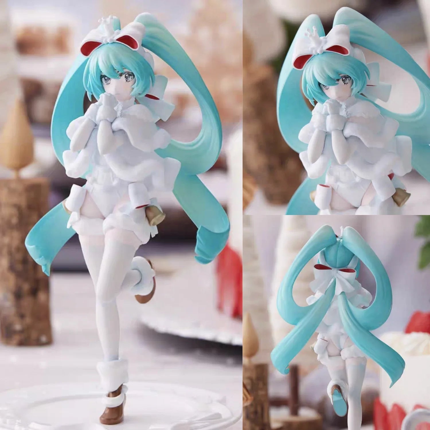 18.5cm Anime Hatsune Miku dessert Action Figure PVC Model Statue Toys doll Desk Decor Collectible Gifts