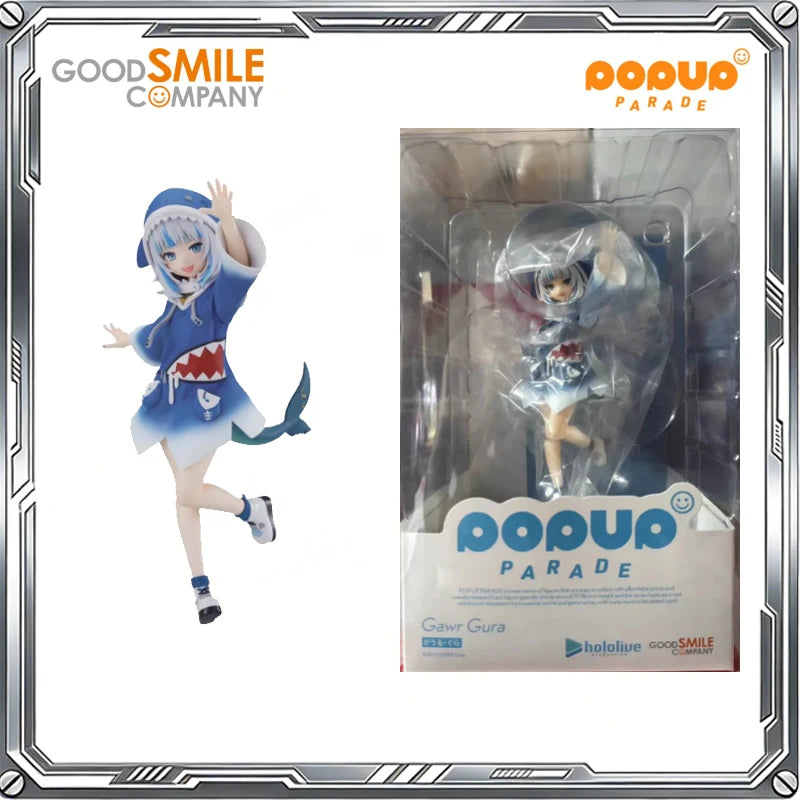 Good Smile Original POP UP PARADE hololive Anime Akai Haato Ookami Mio Aqua Sakamata Chloe Houshou Marine Action Figures Gift