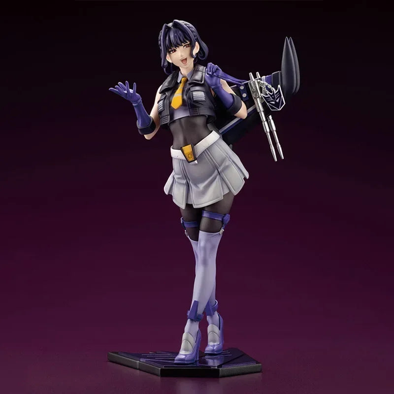 Kotobukiya Original Genuine 1/7 Hasbro Transformers Skywarp Decepticons Bishoujo Statue 21.5cm Collections Model Toy Figure Gift