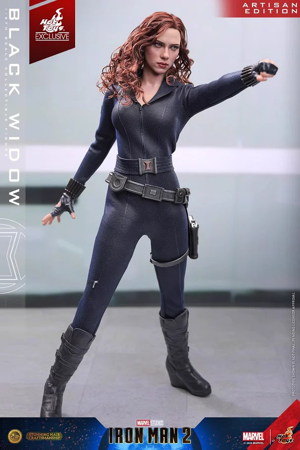 In Stock HotToys MMS757AE Black Widow Hair Transplant Edition 1/6 Animation Action Figure Toy Gift Model Collection