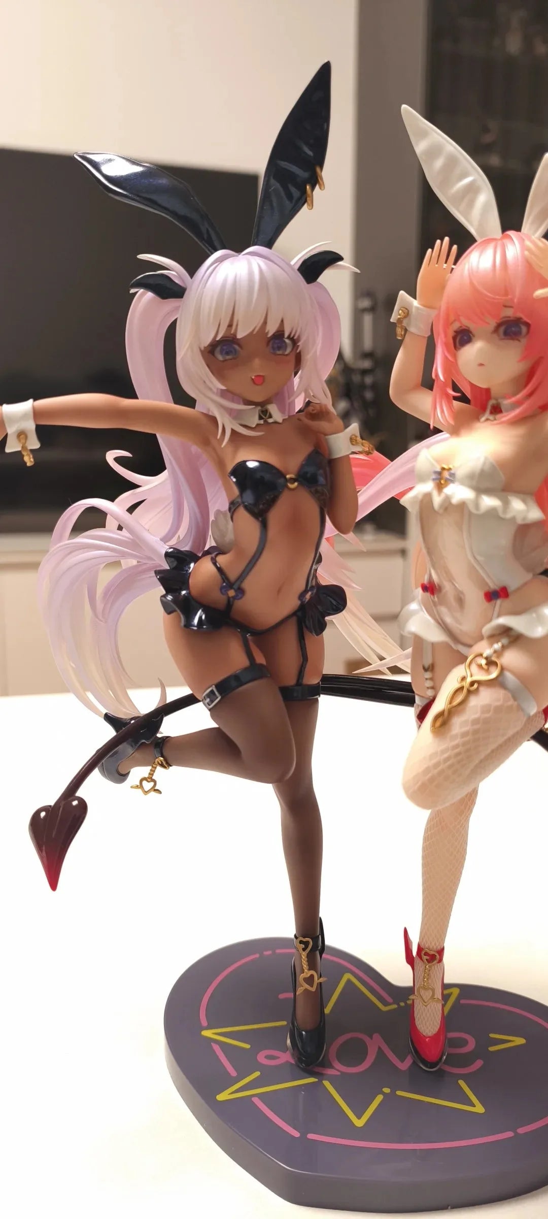 New Genuine Bearpanda Lulum & Kurom 1/6 Temperature-Sensitive Paint & Tracking Eyes Figurine Action Figure Merchandise In Stock