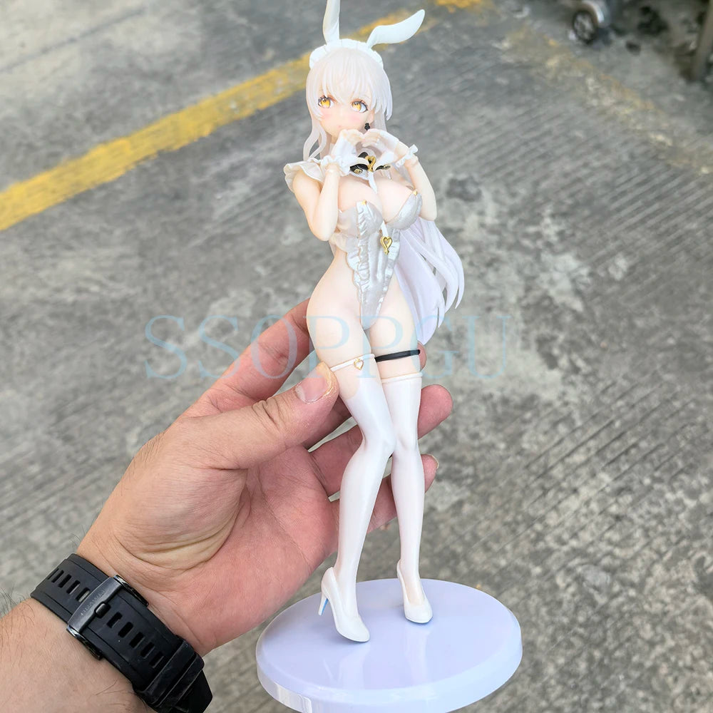 NEU lastZ Design Lucile Bunny Girl Figur 27 cm Anime Girl PVC Actionfigur Spielzeugstatue Erwachsenensammlung Modellpuppe Geschenk