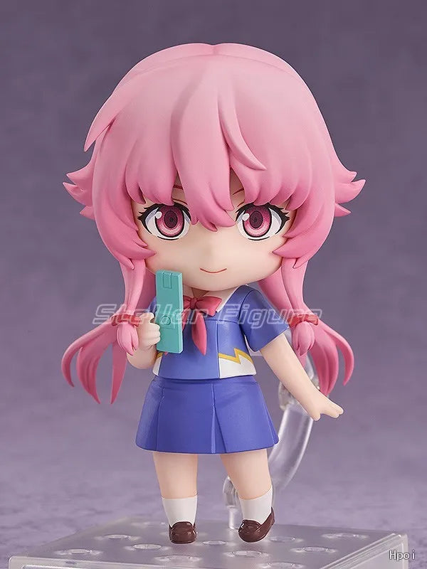 【SF】In Stock GSC Nendoron 2316 Future Diary Yuno Gasai Figures Model Collection Gift