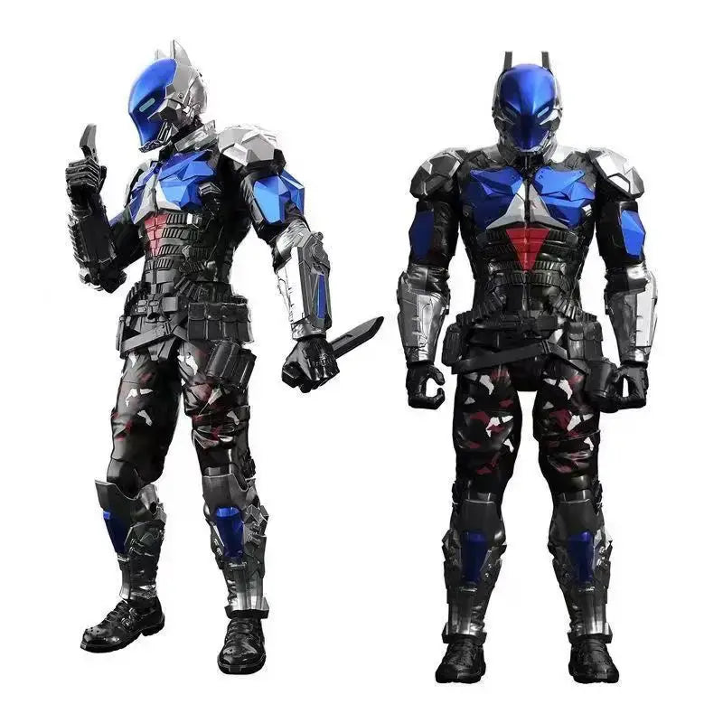 Hot F5 Roundd Culture Batman Series Model Doll Arkham Knight Deathstroke Red Hood Desktop Model Toys Doll Festival Gift
