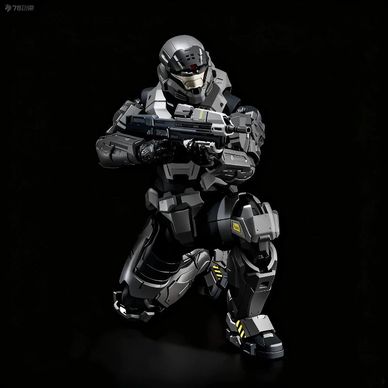 1/12 Spartan-B312 Noble Six Action Figures Anime Peripheral Movable Doll Model Desktop Collection Ornament Surprise Gift Toys
