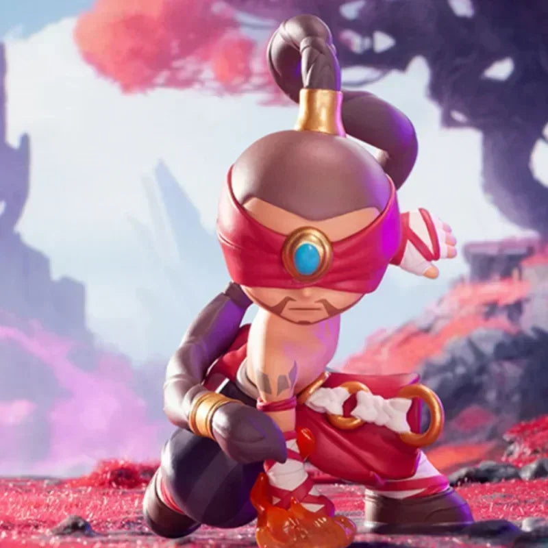 POP MART League of Legends Classic Character Series Kawaii Anime Action Figure Blind Box Toy Mystery Caixa Caja Surpris