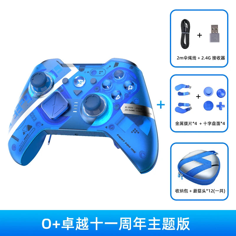 Zd O+Excellent Gaming Controller Elite Modular Sensory Rgb Switch Phone Bluetooth Controller Ns Tablet Steam customizable xbox
