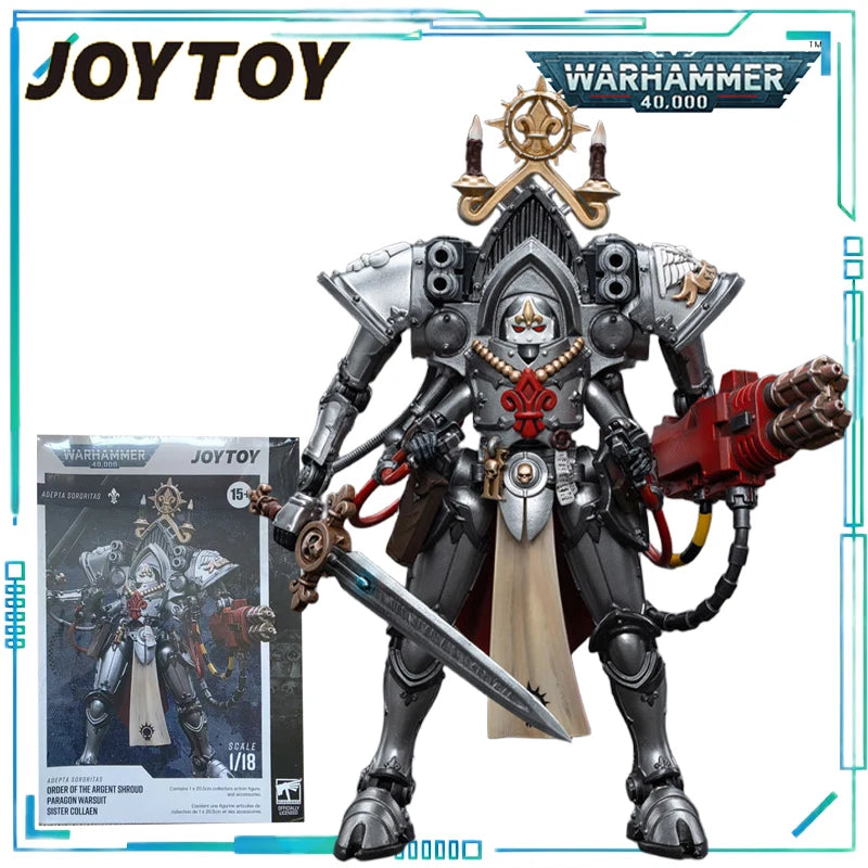 JOYTOY Genuine JOYTOY X Warhammer 40K Series The Holy Mother of The Sisters of Soul Mowenwar Finished Model Toys Collectibles