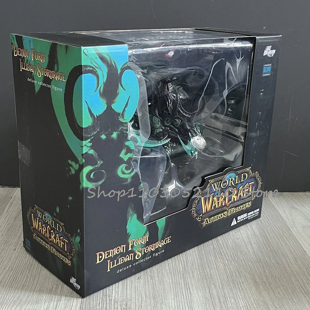 WOW Игра Fall of The Lich King Arthas Illidan Stormrage Фигура Demon Form Series Екшън Фигурка Модел Играчки Кукла Подаръци за Рожден Ден