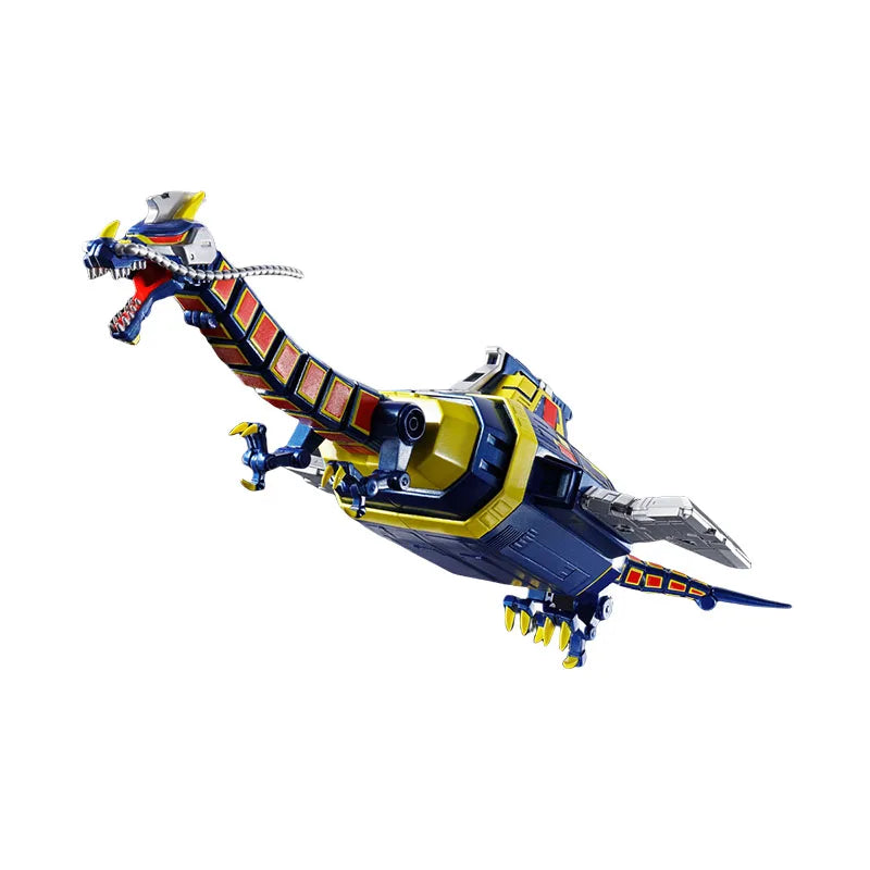 Bandai Genuine SOUL OF CHOGOKIN SPACE SHERIFF GAVAN GX-106 Electronic Star Beast Dollar & Golilan Disk Anime Model Toys Gift Boy