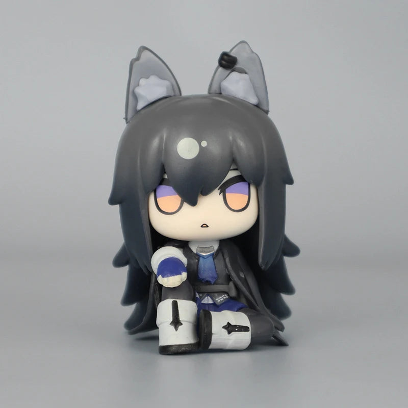Arknights Logos Anime Game Figure Civilight Eterna/Wiš'adel Action Figure Lappland/Amiya/Texas Figure Collectible Model Doll Toy