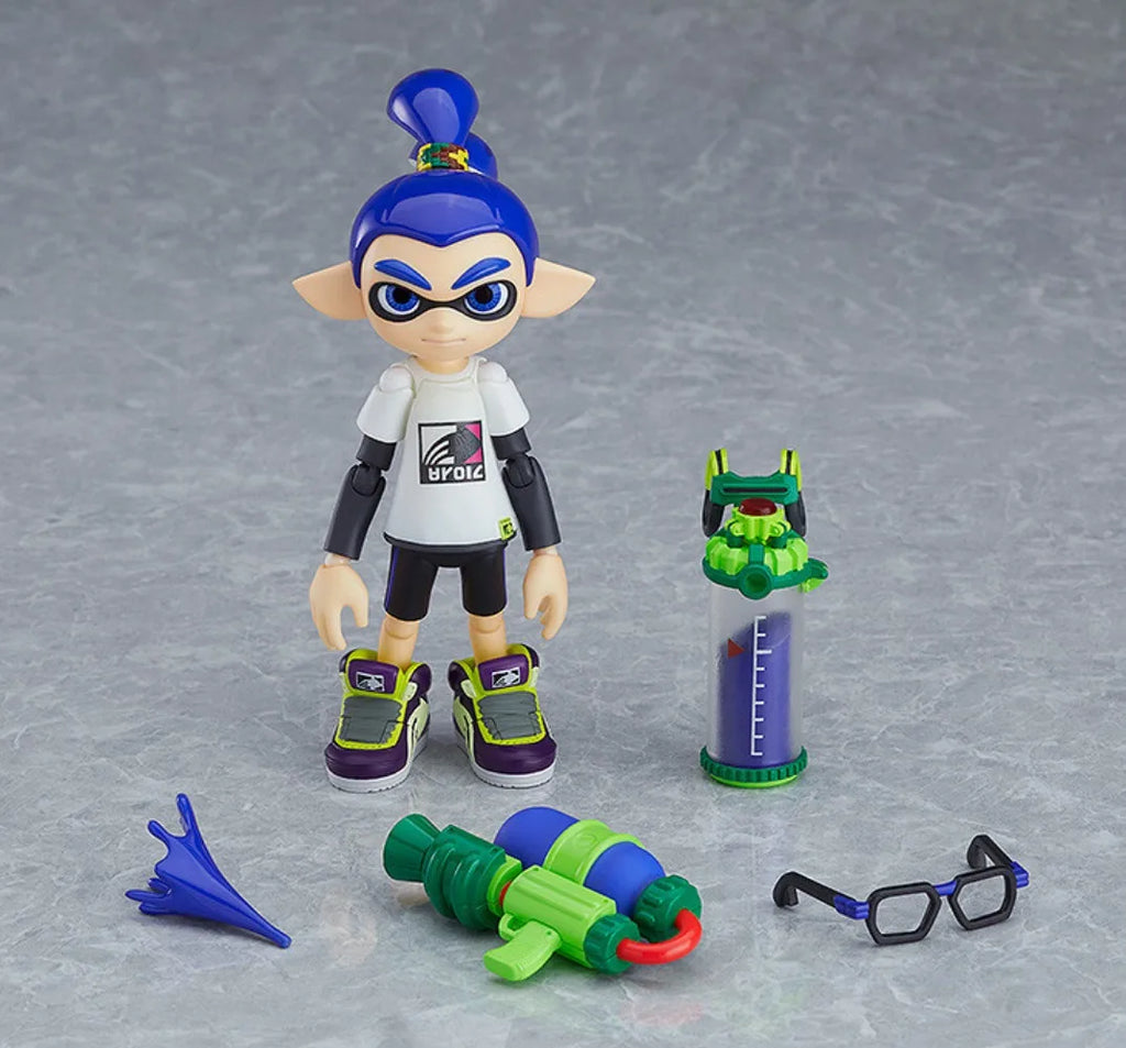 100% Original in Stock Good Smile Company Figma (#462) Splatoon Boy Splatoon Inkling Action Figur Anime Figure Finished Figure