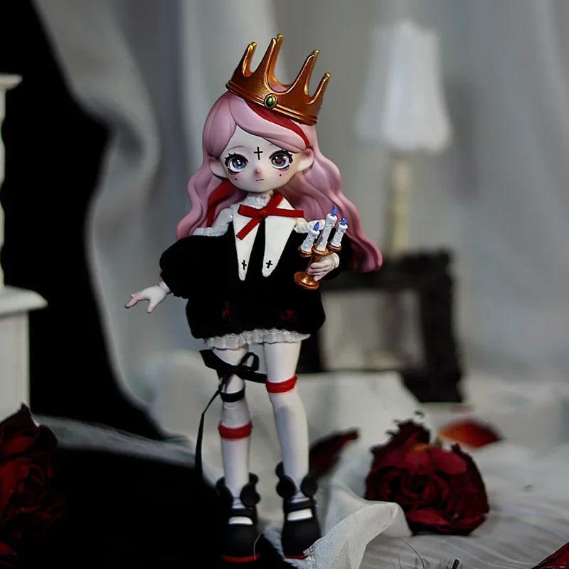 NYSSA Bizarre Nightmare Series 1/12BJD Готически стил Blind Box Toys Kawaii Anime Фигурка Изненада Мистериозна Кутия Кукли Момичета