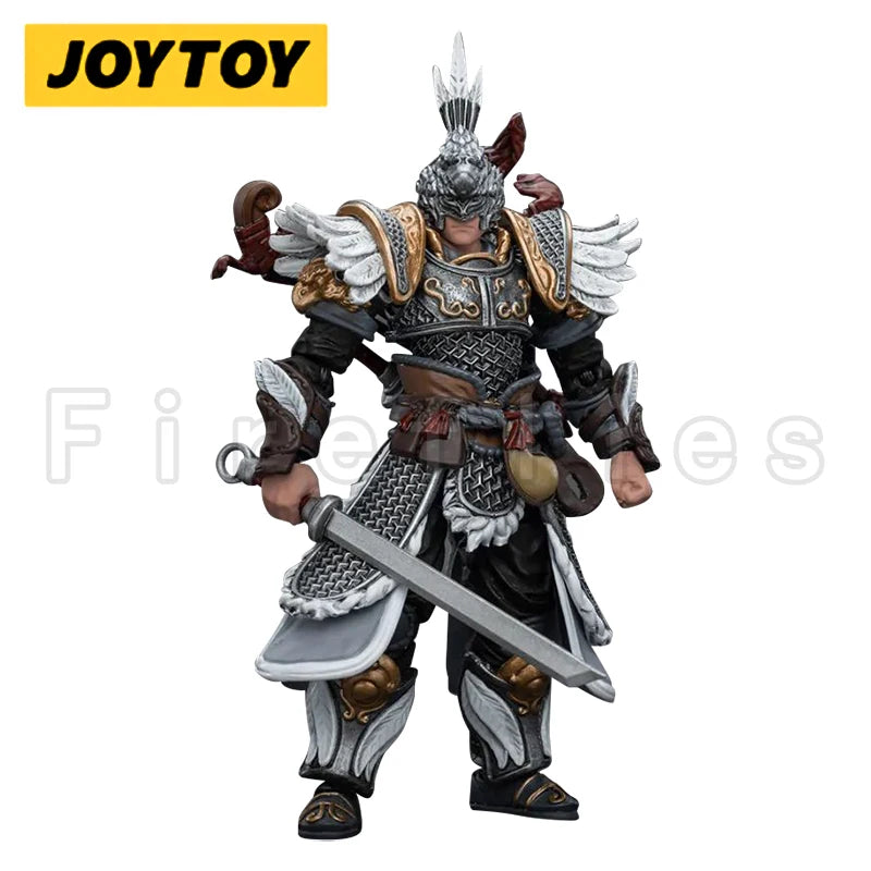 1/18 JOYTOY Action Figure Dark Source JiangHu Northern Hanland Empire White Feather Snowfield Archery Cavalry Horse