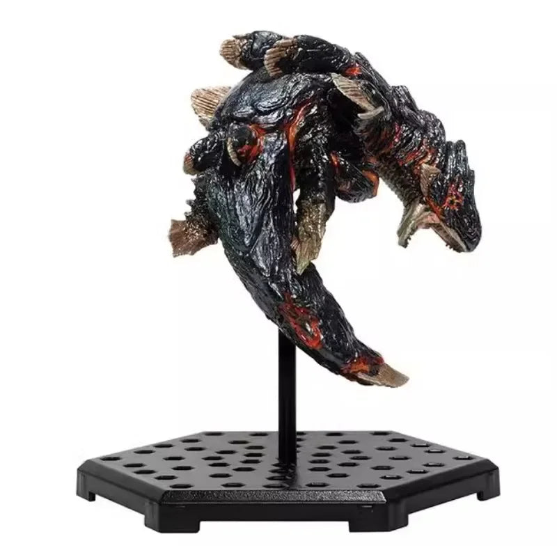 Monster Hunter World Iceborne Action Figure PVC Model, Nergigante Tigrex Basarios Dragon Collectible Decoration Toy for Adults